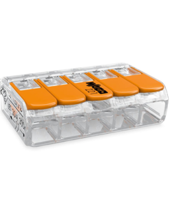 BORNE WAGO MINI - 5x4mm² BOITE DE 25