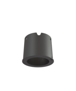 Cache décoratif AVENIDA D76/60 gris clair pour lanterne LED résidentielle – LUG