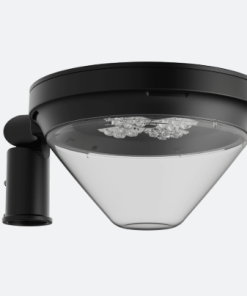 Lanterne LED résidentielle SKVER Z1 54W 3000°K 7025 lumens optique 180° routière RM7 CL2 RAL9005