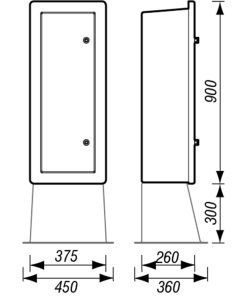 Alternative view of COFFRET MEIJE 558 800x500 SANS PERCAGE
