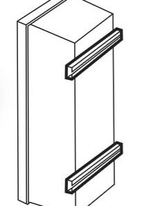 Alternative view of FIXATION MURALE COFFRET S15 / S19 - 800x500